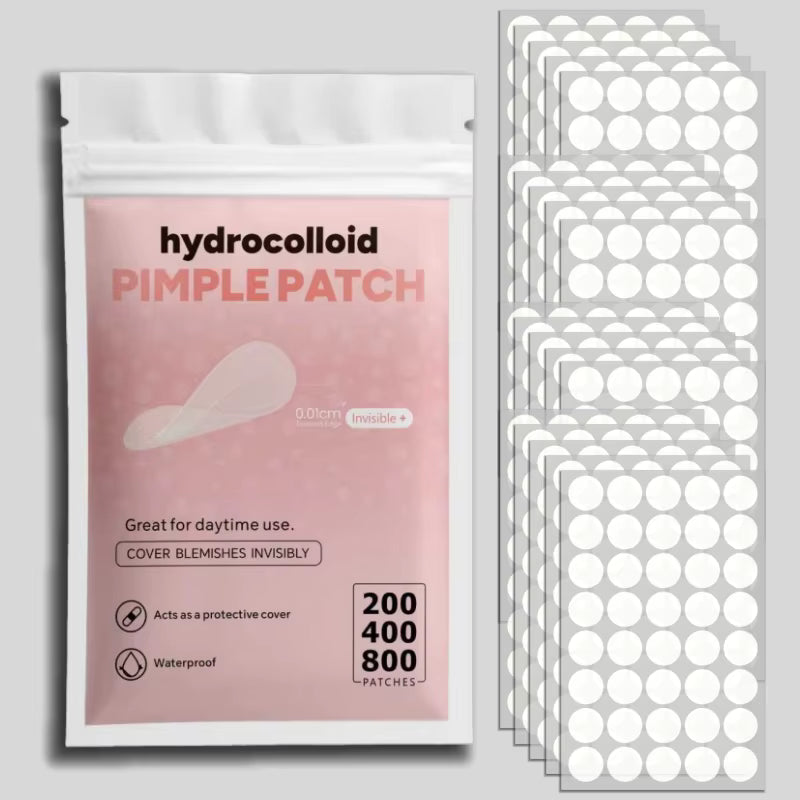 Invisible Hydrocolloid Pimple Patches 200/400/800